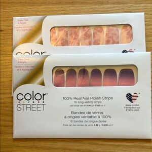 Color Street Press-On Nails - Pink and Purple Shades